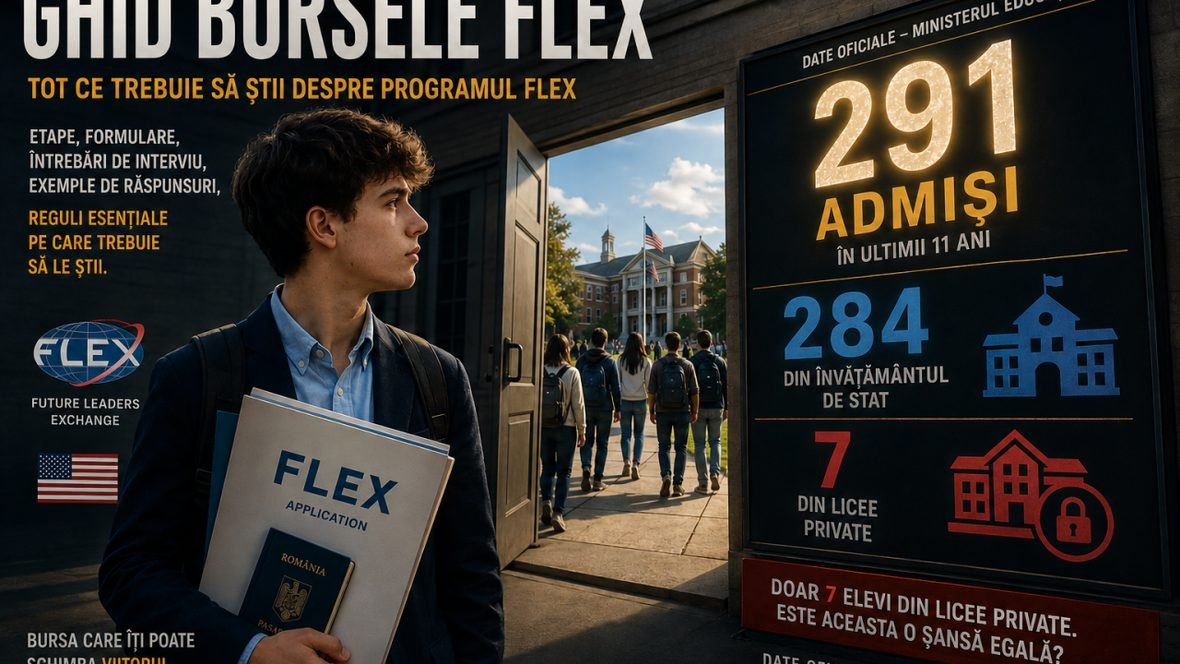 If you study at a private school in Romania, you have no chance at FLEX. None. Look at the numbers.